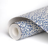 Wallpaper on roll - Ditsy Daisy blue