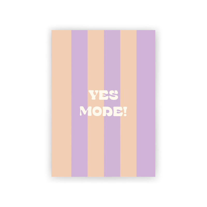Ansichtkaart - Yes Mode