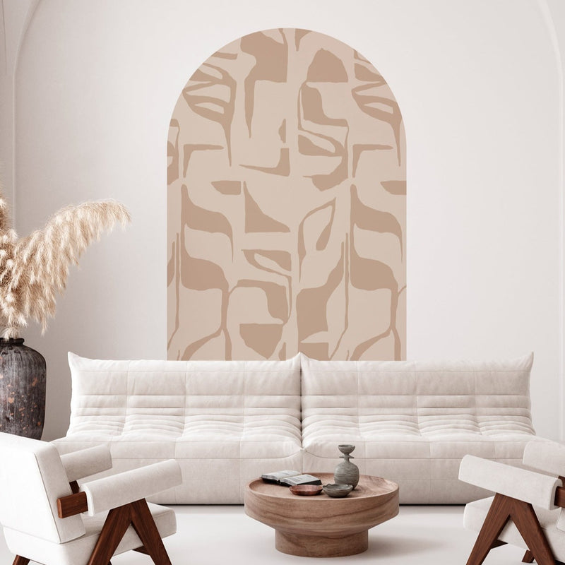Peel and Stick Arch Behang Decal - Aurora Blocks