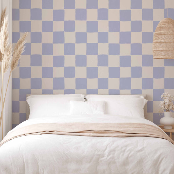 Wallpaper on roll - Check Mate