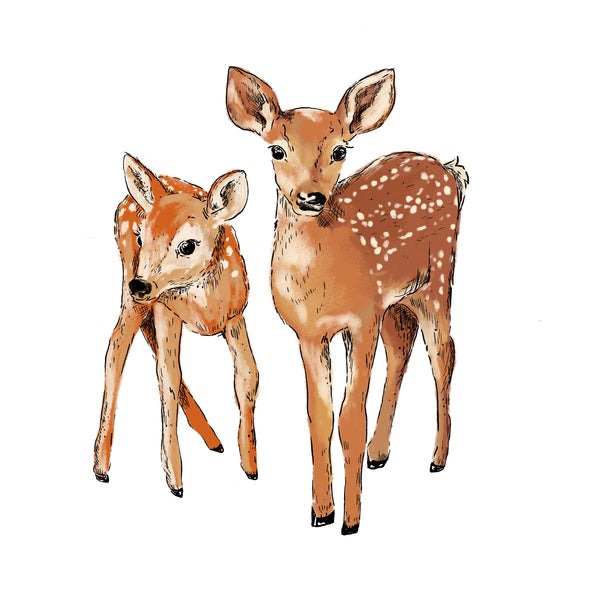 Wandsticker - Hert