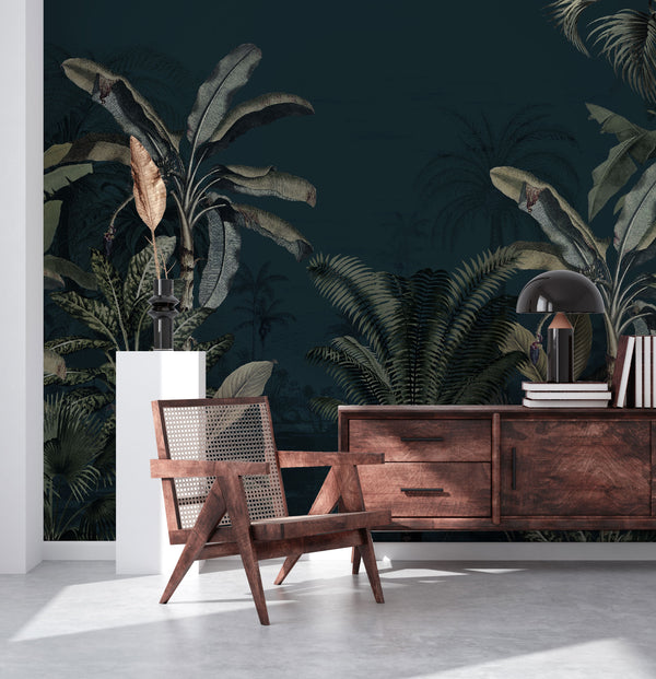 Jungle Behang - DREAMY JUNGLE - dark
