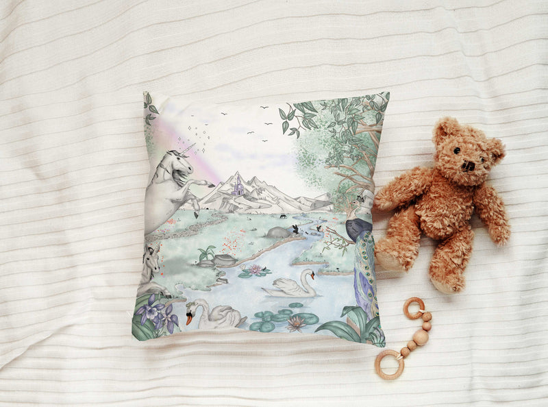 Indoor Pillow - Enchanted Unicorns