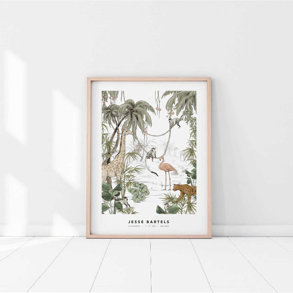 Affiche Personnalisée - Jungle Jazz