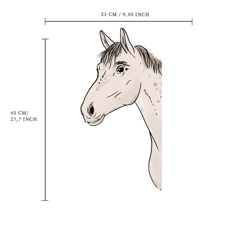 Separate Wall Sticker - Horse