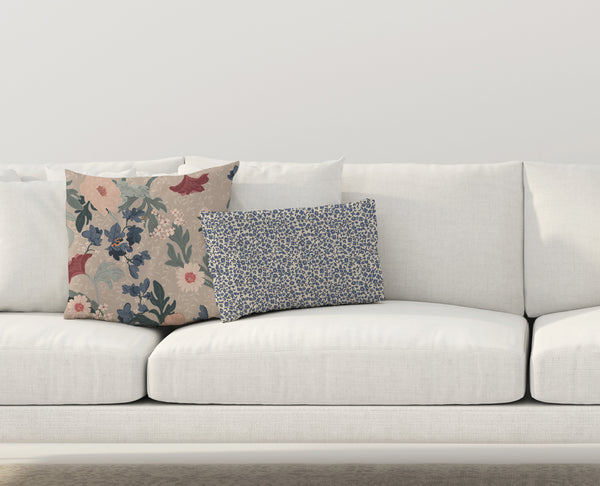 Indoor Pillow - Feline Forest Flower