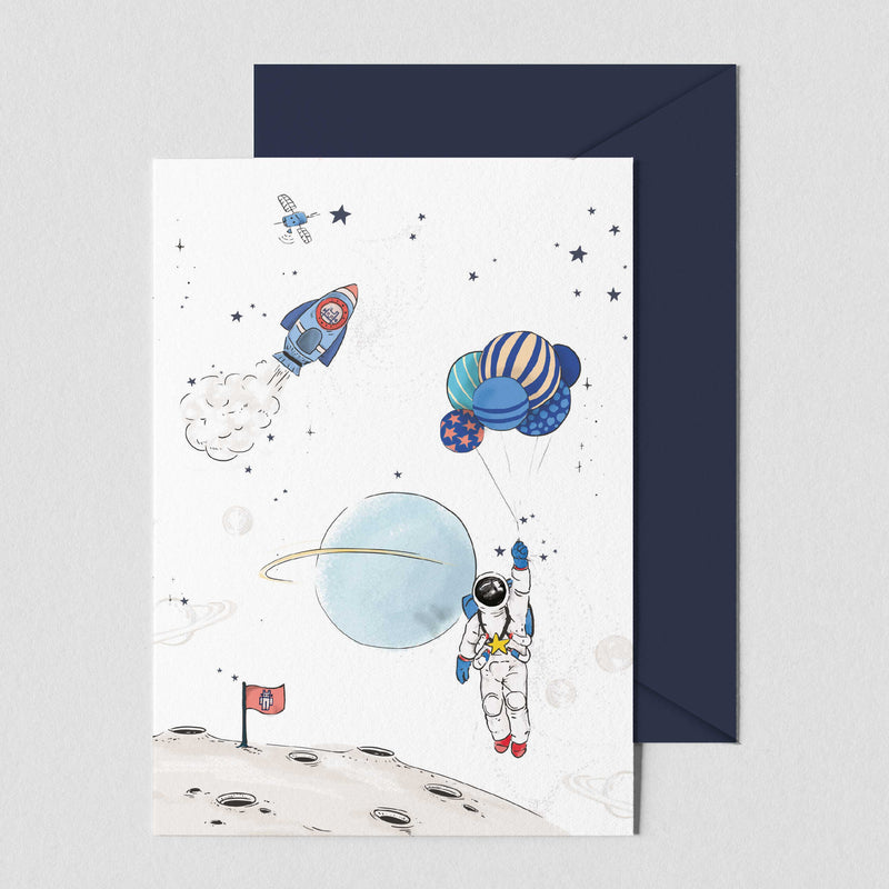 Greeting card - INTO THE GALAXY