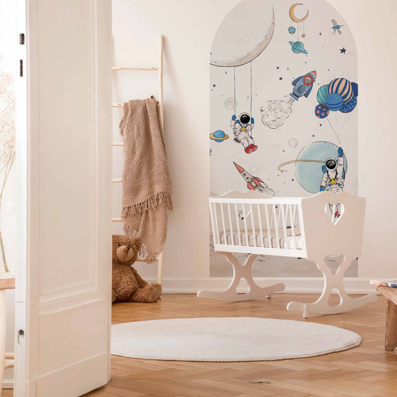 Peel and Stick Arch Wallpaper Decal - Into the Galaxy
