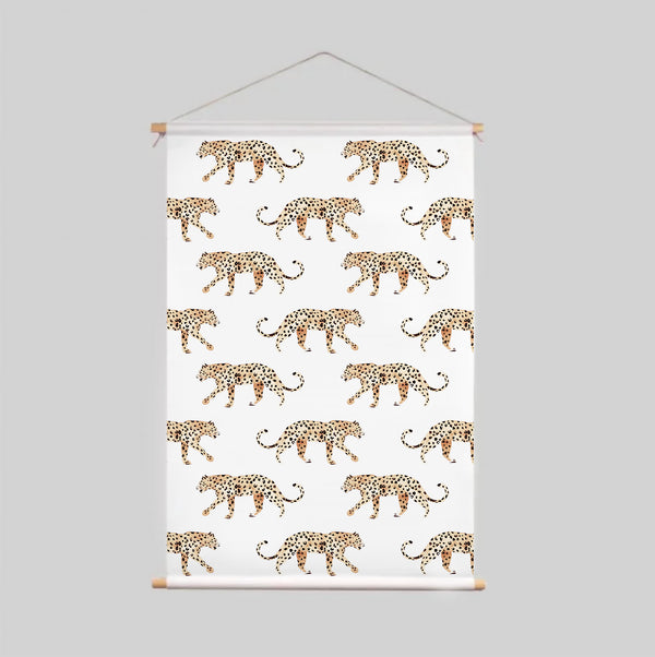 Textielposter - LEOPARD