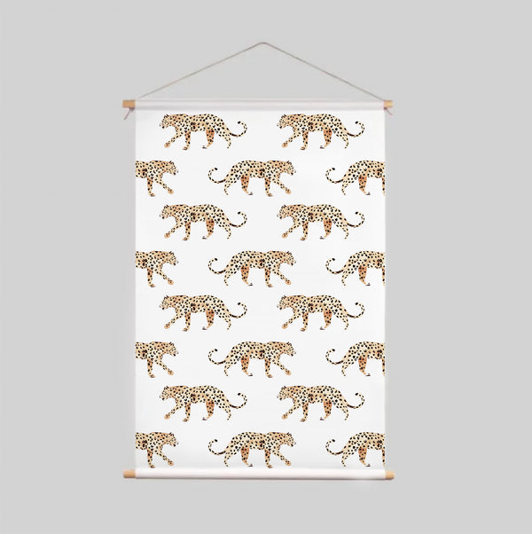 Póster textil - LEOPARDO