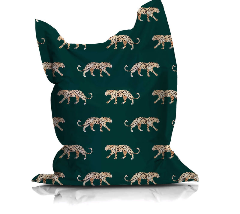 Beanbag - Leopard Green