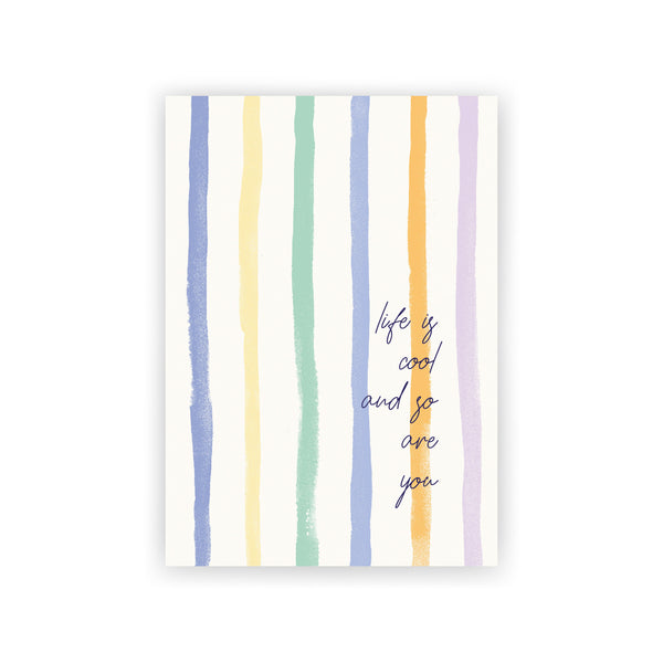 Postcard - STRIPES