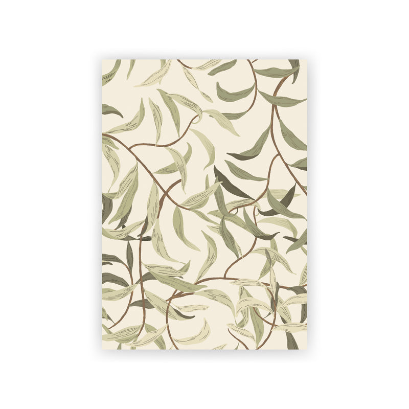 Postkarte - Lola Leaves Green