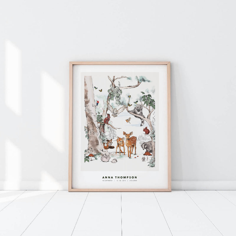 Affiche Personnalisée - Magical Forest