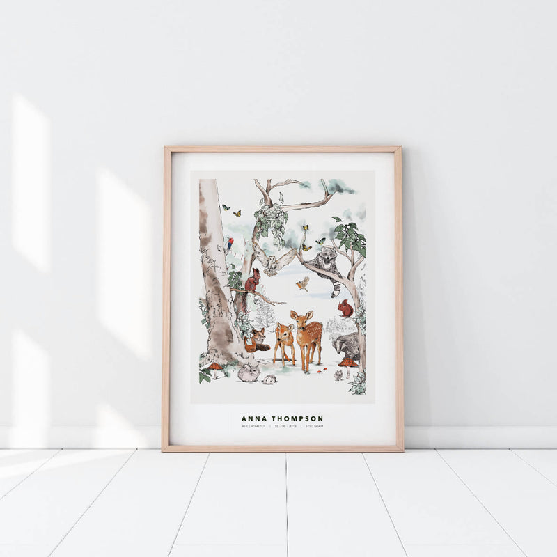 Personalized Poster - Magical Forest