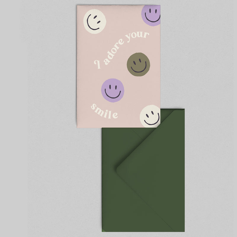 Greeting card - Mighty Smiley