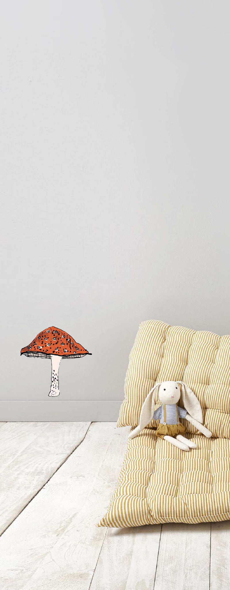 Separate Wall Sticker - Mushroom