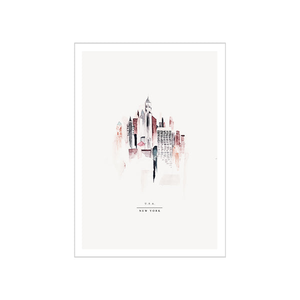 Mini poster A5 - New York