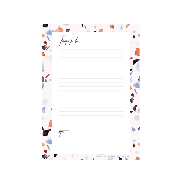 Bloc de notas - TERRAZO