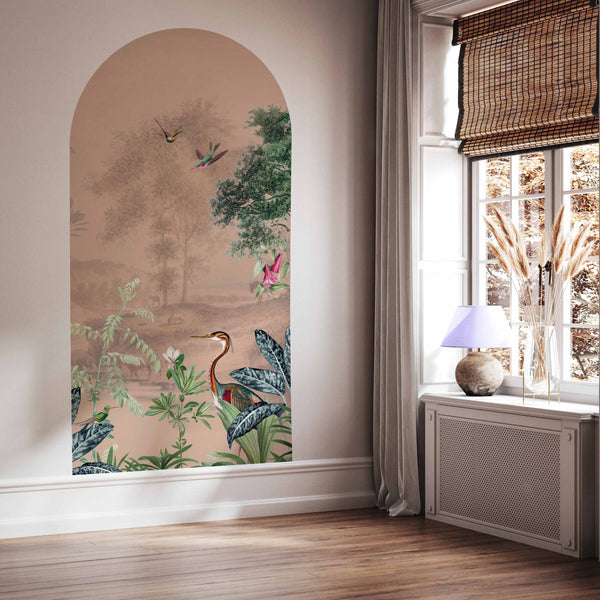 Peel and stick Arch Wallpaper Decal - Scenic Landscape