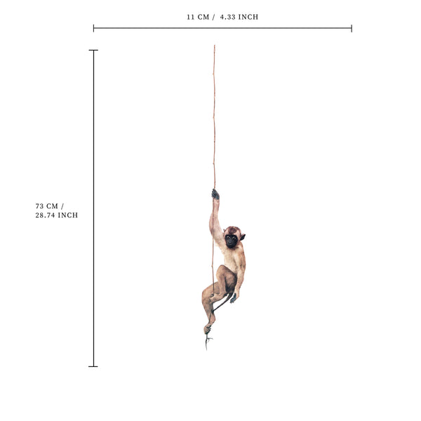 Wandsticker - Spider Monkey