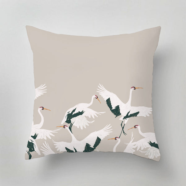 Indoor Pillow - STORK - NUDE