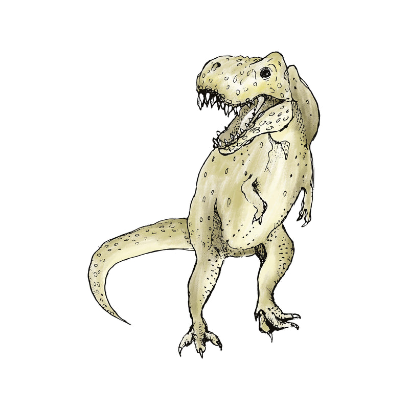 Naklejka na ścianę - T-rex