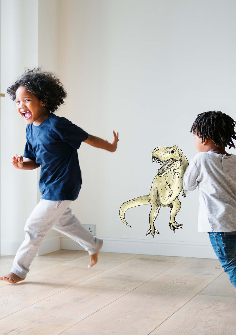 Naklejka na ścianę - T-rex