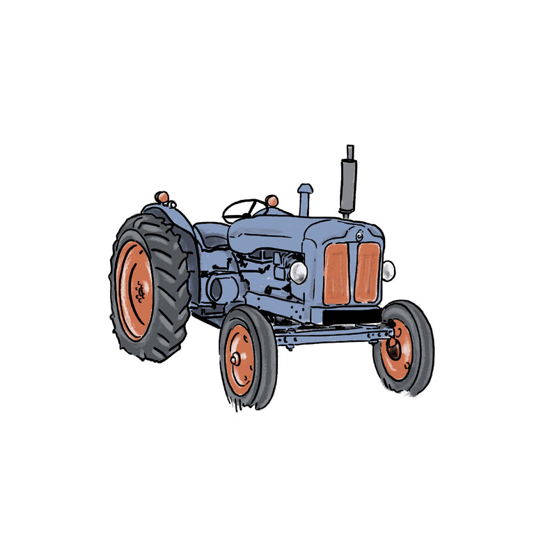 Losse wandsticker - Traktor
