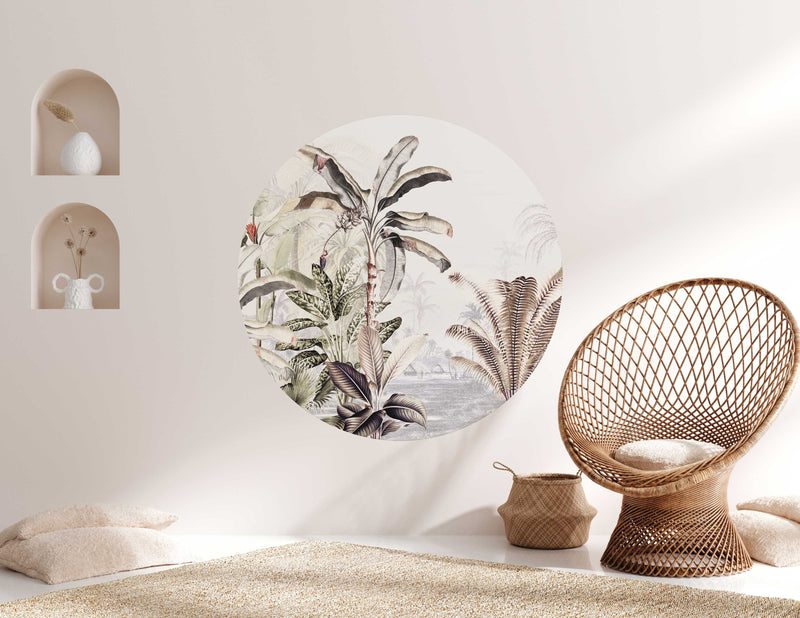 Vinilos decorativos redondos - Dreamy Jungle Soft