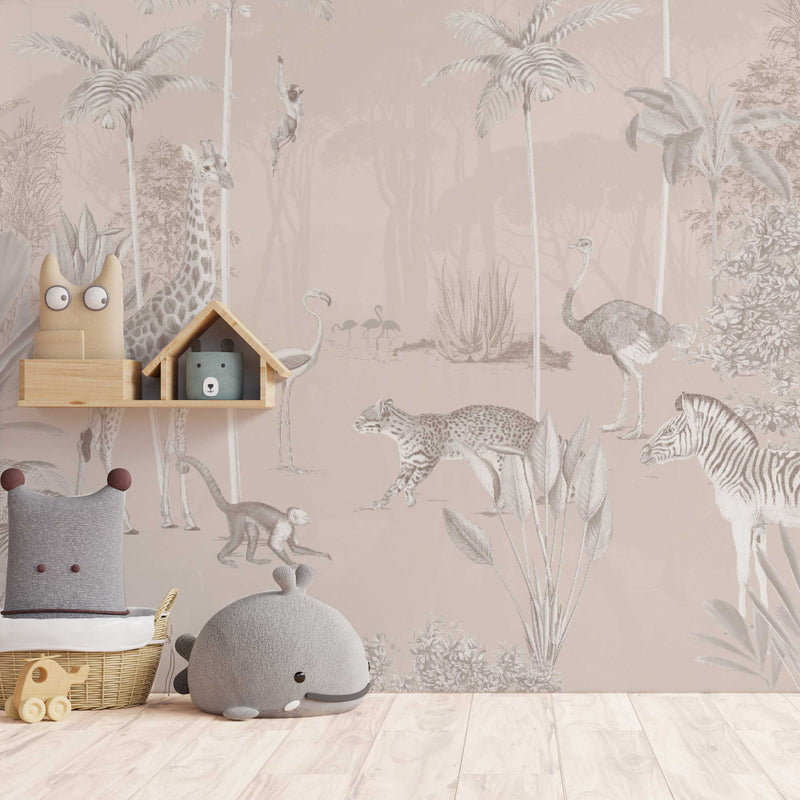 Jungle Wallpaper - Wildlife's Playground