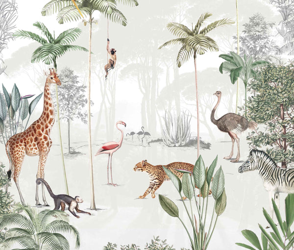Affiche Personnalisée - Wildlife's Playground