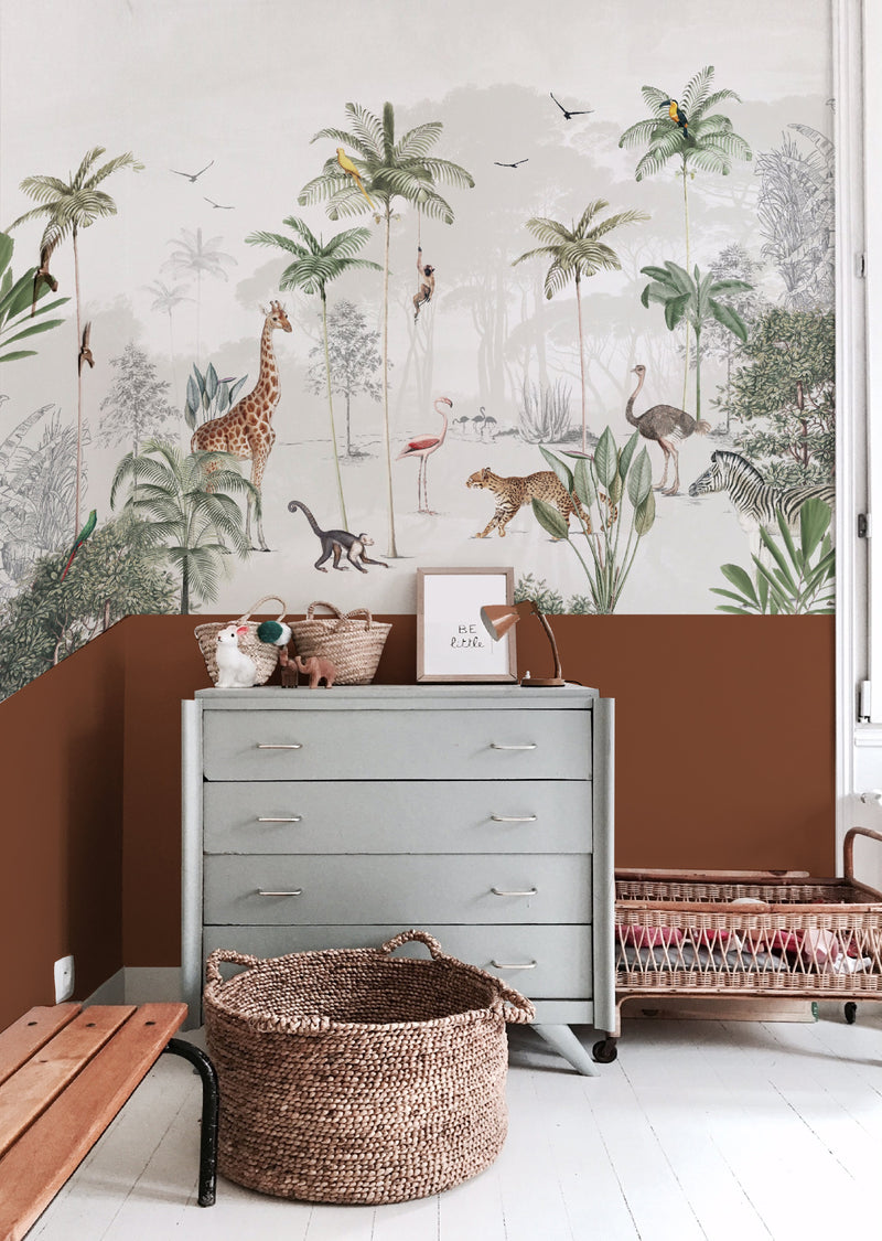 Jungle Wallpaper - Wildlife's Playground
