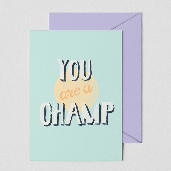 Greeting card - CHAMP